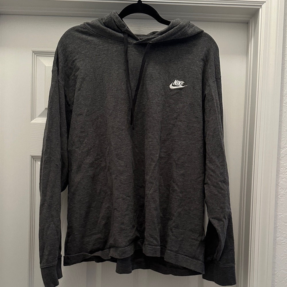 Nike Men's Charcoal Hoodie